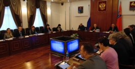 Заседание Правительства Магаданской области Виталий Моряков MagadanMedia