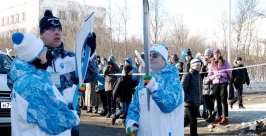 Передача Паралимпийского огня Сергей Литвяк, MagadanMedia