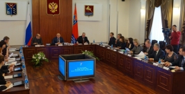 заседание Правительства Магаданской области Виталий Моряков MagadanMedia