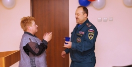 Проводы Сергея Желтова на новое место службы Пресс-служба ГУ МЧС России по Магаданской области