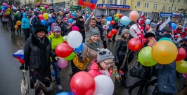 Магаданцы встретили 1 мая Александр Крылов, ИА MagadanMedia
