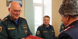 Пожарные будут совместно с Казачьим обществом планировать различные мероприятия Пресс-служба ГУ МЧС России по Магаданской области