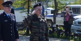 Экзамен мужества сдали семь магаданских ОМОНовцев Гужвенко Сергей ИА MagadanMedia