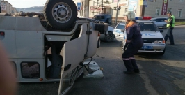 На одном из перекрестков городских улиц столкнулись два автомобиля Пресс-служба Магаданского филиала ДВРПСО 
