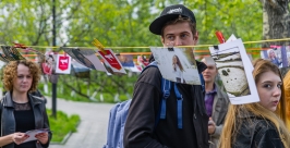Участником события мог стать любой, у кого была с собой фотография Александр Крылов, ИА MagadanMedia