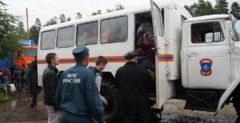 Детей эвакуировали из подтопленного летнего лагеря &quotЗеленый остров&quot на Колыме Пресс-служба ГУ МЧС России по Магаданской области
