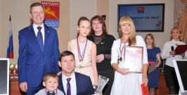 В младшей возрастной группе победила команда Коротковых Пресс-служба мэрии Магадана