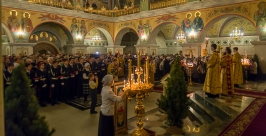 Торжество отметили во всех храмах Магаданской области, но главной праздничной площадкой для верующих традиционно стал Свято-Троицкий кафедральный собор Александр Крылов, MagadanMedia