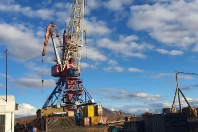 С места происшествия ГУ МЧС России по Магаданской области