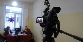 Редакцию ИА MagadаnMedia посетил областной телеканал &quotКолыма+&quot Юлия Чухломина, ИА MagadanMedia