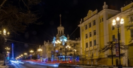 Фотопрогулка по вечернему Магадану Александр Крылов, ИА MagadanMedia