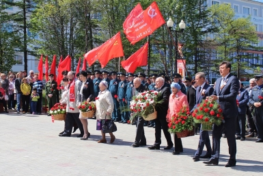 Память погибших героев Великой Отечественной войны почтили в Магадане Юлия Чухломина, ИА MagadanMedia