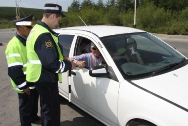 Широкомасштабную акцию &quotБезопасное движение&quot проводит магаданская Госавтоинспекция Группа по пропаганде ОГИБДД УМВД России по Магаданской области