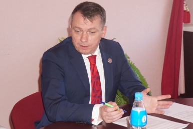 Председатель Общественной палаты Магаданской области Яков Радченко Мария Золотарева, MagadanMedia