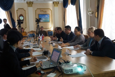 Встреча Петр Цырендоржиев, ИА SakhalinMedia