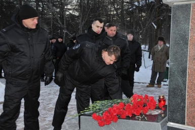 Церемония памяти колымчан, погибших в Афганистане и Чечне, прошла в Магадане Пресс-служба мэрии Магадана