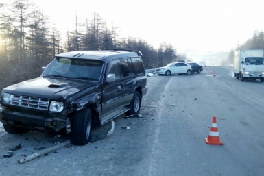 За три дня на Колыме произошло 16 ДТП Из социальных сетей