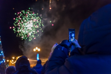 Новый год в Instagram ИА MagadanMedia