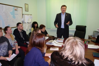 Встреча с работниками РЭУ-3 и ГЭЛУД Пресс-служба Магаданской городской Думы
