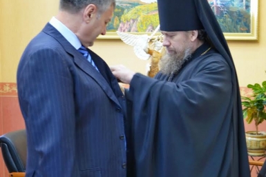 Михаил Котов был удостоен награды от самого патриарха Кирилла Предоставлено депутатом