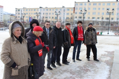 Магаданские коммунисты почтили память великого политического деятеля Иосифа Сталина Пресс-служба Магаданского ОК КПРФ