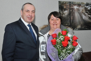 Юрий Гришан и Елена Вяльбе Пресс-служба мэрии Магадана