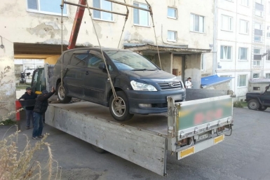 Эвакуация авто ПАО &quotМагаданэнерго&quot