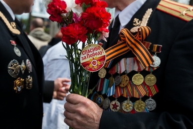 Подготовка ко Дню Победы началась в Магадане  Балашов Антон, PrimaMedia