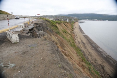 Дорога к морскому порту Пресс-служба Магаданского отделения ОНФ