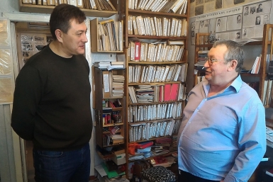 Андрей Попов и Иван Паникаров Пресс-служба Магаданской городской Думы