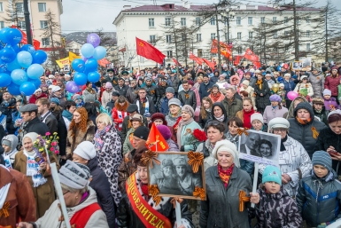 9 мая Александр Крылов, ИА MagadanMedia