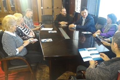 Встреча с представителями украинского землячества &quotСлавутич&quot Пресс-служба Магаданской городской Думы