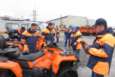 Смотр техники Пресс-служба ДВРПСО МЧС России
