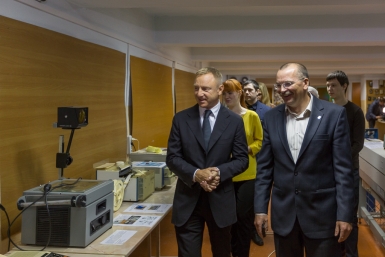 Визит министра в СВГУ Александр Крылов, ИА MagadanMedia