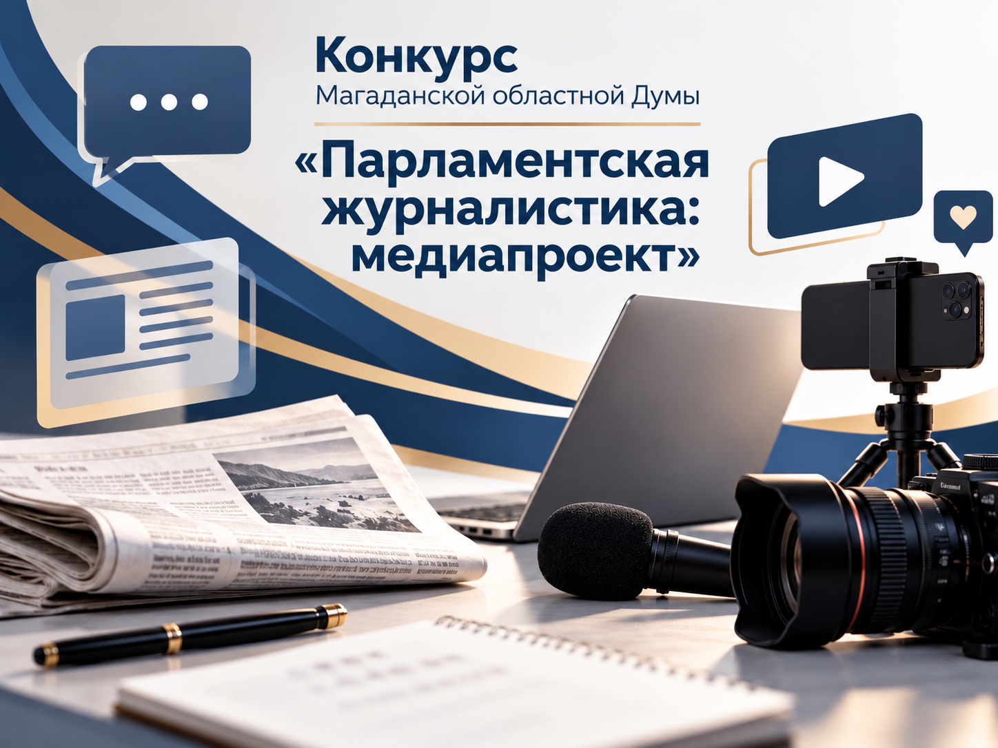 Магаданская облдума объявляет конкурс &quotПарламентская журналистика: медиапроекты&quot Источник